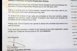 Council rejects pet-registration fine pleas