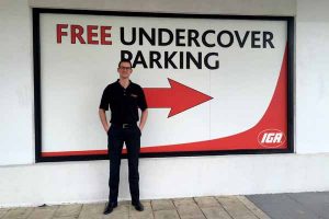 Altona IGA owner rips out parking machine