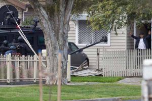 Heavily armed cops end West Footscray stand off