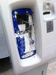 Parking machine freeze losses near $3.5 million