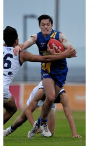 Seagulls fly flag for the west