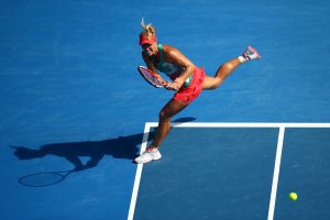 Kerber beats nerves to reach grand slam final
