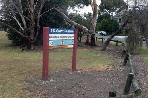 Funds received for JK Grant Reserve pavilion