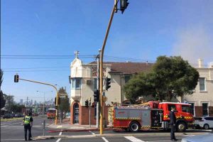 Fire tears through Station Hotel kitchen