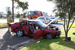 Two injured in Brooklyn crash