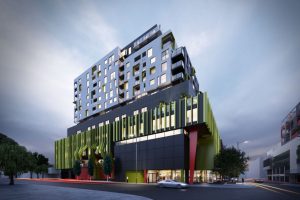 Apartment towers and cinema for Footscray Forges site