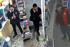 Police released images of two men after Yarraville theft