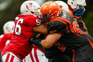 Photos: Gridiron Victoria match between Western Crusaders v Berwick Miners 18-09-2016