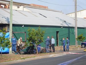 Man charged with murder over fatal Footscray factory fire