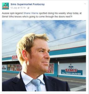 Sims Supermarkets Footscray page stirs social media storm