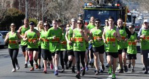 Emergency services relay their respect for fallen colleague