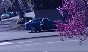 Street artist and driver at odds over Yarraville car dragging