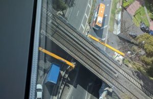 Napier Street bridge hit by another truck container