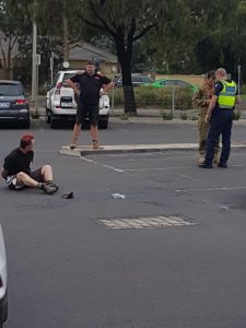 Citizen’s arrest in Sanctuary Lakes