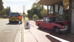 Ute ploughs into Altona jewellery store