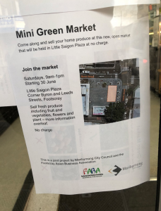 Footpath traders return to Footscray