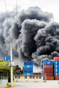Dangerous goods at West Footscray fire site evaded detection