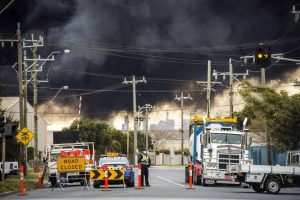 Factory fire rages in West Footscray