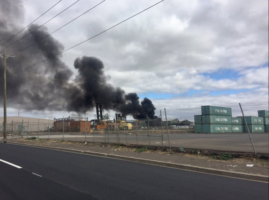 Another Tottenham Fire As Recycling Plant Blazes | Maribyrnong ...