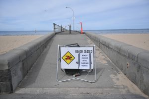 Corona beach confusion