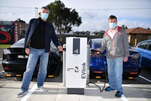 New electric vehicle charging stations