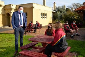 Students embrace covid changes