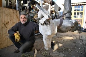 ‘Selfish and pathetic’: Second giant sculpture vandalised