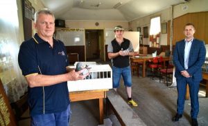 Pigeon club to fly off the block