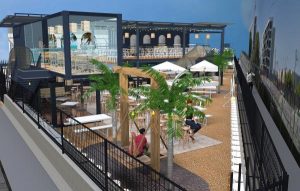 Bermuda triangle bar plan for Footscray