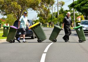Rubbish bin upsize for all?
