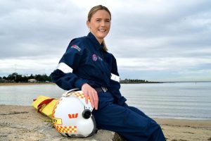 Life Saving Victoria’s lone woman in the sky