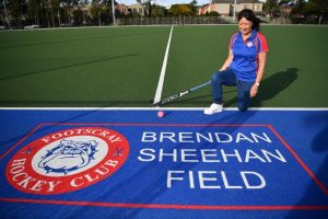 Footscray Hockey Club names pitch after club legend
