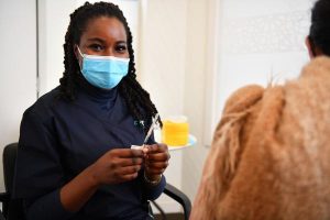 Pop-up COVID-19 vaccine clinic in Footscray