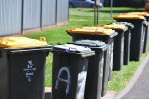 Rubbish collection divide
