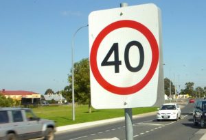 Speed limits lowered