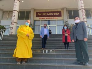 Vaccine pop-up clinics at Buddhist temple, mosque