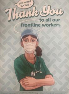 A chance to say thanks to frontline healthcare workers