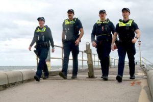 Police beach blitz a success