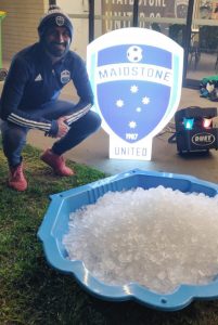 Soccer club breaks through Big Freeze goal