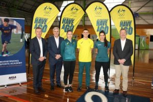 Olympians help promote sport participation