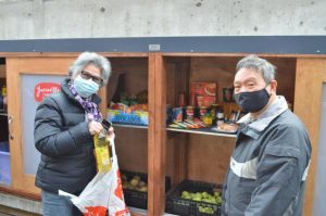 Giving spirit on show at community pantry