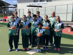 Green bowlers learning the ropes
