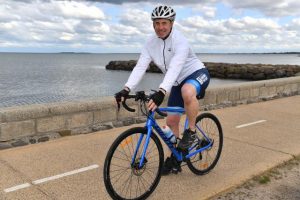 Wheels in motion for bay bike trip