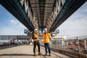 Elevated motorway work continues