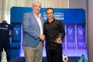 Breaking down barriers through football