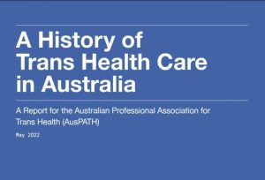 Trans health care report shortlisted for history awards