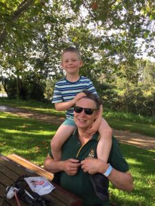 Six-year-old’s support for ‘hero’ grandad