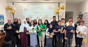 Celebration for Arabic language students