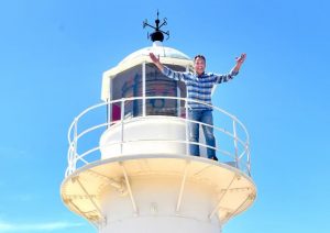 New shine on iconic pile light