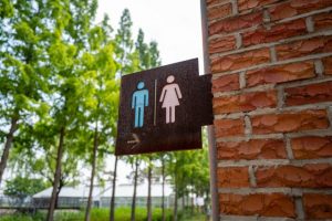 Removing gender-based toilet signage on the cards
